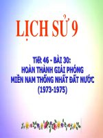 giáo án điện tử lịch sử 9 bài 30