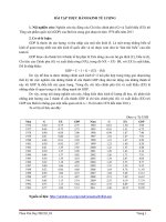 BÀI TẬP LỚN  KINH TẾ LƯỢNG VÀ PHÂN TÍCH DỮ LIỆU PHÂN TÍCH BỘ SỐ LIỆU: Tổng sản phẩm quốc nội (GDP) phụ thuộc vào Chi tiêu Chính phủ (G) và Xuất khẩu (EX) của Bolivia từ năm 1976 đến năm 2011