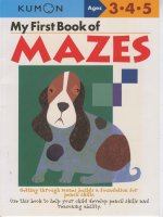 3-4-5 years my first book of mazes