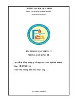 pháp luật đối với hợp tác xã và hộ kinh doanh