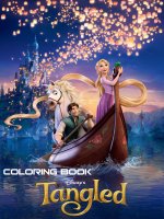coloring book - tangled