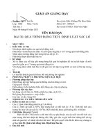 Bài 30. (VL10) Quá trình đẳng tích. Định luật Sác - lơ (W)