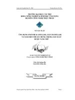 Ứng dụng enzyme amylase, glucoamylase và nấm men thuần chủng trong sản xuất rượu vang nếp