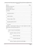 năng lực cạnh tranh của CTCP Gạch ngói Thạch Bàn trong điều kiện hội nhậpGiải pháp tài chính nhằm nâng cao n