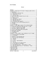 Thiết kế phân xưởng sản xuất MTBE