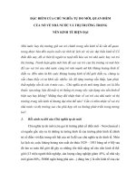 Đặc điểm của chủ nghĩa tự do mới, quan điểm của nó về nhà nước và thị trường trong nền kinh tế hiện đại