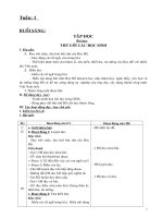 Giáo án lớp 5 từ tuần 1 đến tuần 8