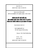 đánh giá kết quả điều trị hội chứng ruột kích thích thể tỳ vị khí hư bằng bài thuốc hương sa lục quân tử thang (2)