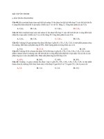 BÀI tập tổng hợp ôn THI đh dành cho hs khối 12