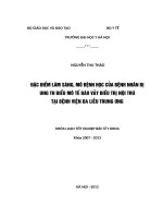 đặc điểm lâm sàng, mô bệnh học của bệnh nhân bị ung thư biểu mô tế bào vảy điều trị nội trú tại bệnh viện da liễu trung ương