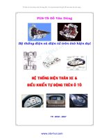 hệ thống điện thân xe và điều khiển tự động trên ô tô