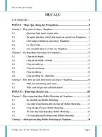 Báo cáo thực tập tốt nghiệp Hoạt động Mobile Marketing tại Vinaphone