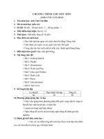 Đề án mở ngành môn anh văn cơ bản