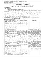 giáo án vật lý 8 – trường thcs văn lý – năm học 2009 -2010