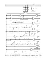 Hình vẽ dọc Trang bị điện