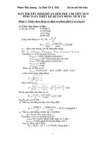 đồ án môn học chi tiết máy tính toán thiết kế hệ dẫn động xích tải