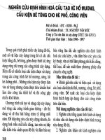 Nghiên cứu định hình hóa cấu tạo kè hồ mương, cấu kiện bê tông cho hè phố công viên