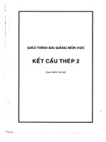 Giáo trình kết cấu thép 2