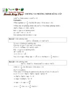 chương phương trình đối xứng đẳng cấp