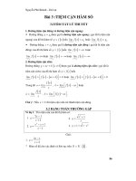 tiệm cận đồ thị