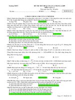 đề thi thử đại học vật lý số 16