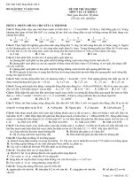 đề thi thử đại học vật lý số 9