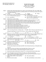 đề thi thử đại học vật lý số 11