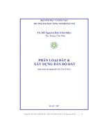 Giáo trình phân loại đất và xây dựng bản đồ đất