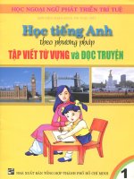Học tiếng anh theo phương pháp tập viết từ vựng và đọc truyện