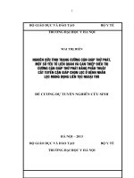 tình trạng cường cận giáp thứ phát, các yếu tố liên quan và can thiệp điều trị bằng phẫu thuật cắt tuyến cận giáp ở bệnh nhân lọc màng bụng liên tục ngoại trú