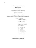 Định giá doanh nghiệp bằng phương pháp Tài sản và phương pháp Thị trường