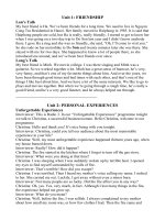 Nội dung phần Listening trong chương trình English 11