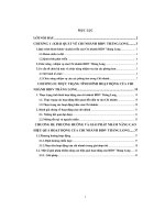 Thực tập tổng hợp tại ngân hàng đầu tư và phát triển thăng long  ngân hàng đầu tư phát triển việt nam