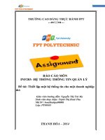 Thiết lập một hệ thống tin cho một doanh nghiệp nhỏ