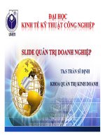 bài giảng môn quản trị doanh nghiệp