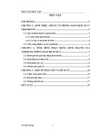 Thực tập tại phòng giao dịch số 17 ngân hàng nông nghiệp và phát triển nông thôn