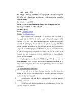 Thực tập tại công ty TNHH tư vấn xây dựng và kiến trúc phong cảnh