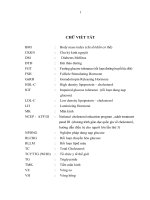 nghiên cứu sự thay đổi các chỉ số lipid máu và rối loạn dung nạp glucose máu ở phụ nữ tiền mãn kinh và mãn kinh