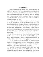 thực trạng đảm bảo an toàn thực phẩm và một số yếu tố ảnh hưởng ở các bếp ăn tập thể tại hai bệnh viện phong da liễu miền bắc