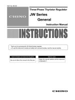 Điều khiển nhiệt độ JW INE 361 general