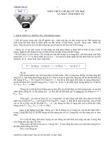 chuyên đề tin học chương 1 KIẾN THỨC CHUNG VỀ TIN HỌC VÀ MÁY TÍNH ĐIỆN TỬ