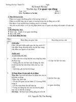 Giáo án môn Tự nhiên xã hội lớp 2 - hk I