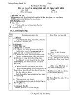 Giáo án môn Kể chuyện lớp 2 - hk I