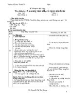 Giáo án môn Chính tả lớp 2 - hk i