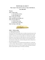 Thực trạng về việc quản lý và bảo vệ rừng ở tỉnh daklak năm 2008 2009