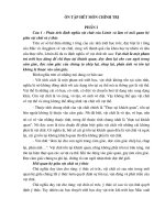 Đề cương ôn tthi môn Chính trị YHCT