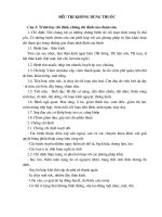 Đề cương ôn thi môn Điều trị không dùng thuốc