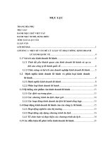 giải pháp phát triển kinh doanh lữ hành quốc tế đến (inbound) của thủ đô viêng chăn - chdcnd lào