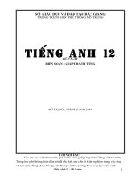 tiếng anh 12 hệ 3 năm toàn tập