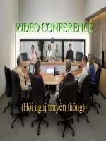 phương thức thông tin liên lạc video conference
